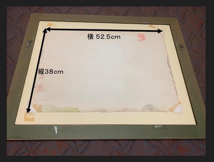 大幅値下げ❣️物故作家・納 健❣️うろこ美術館グランプリ受賞◆大判水彩画