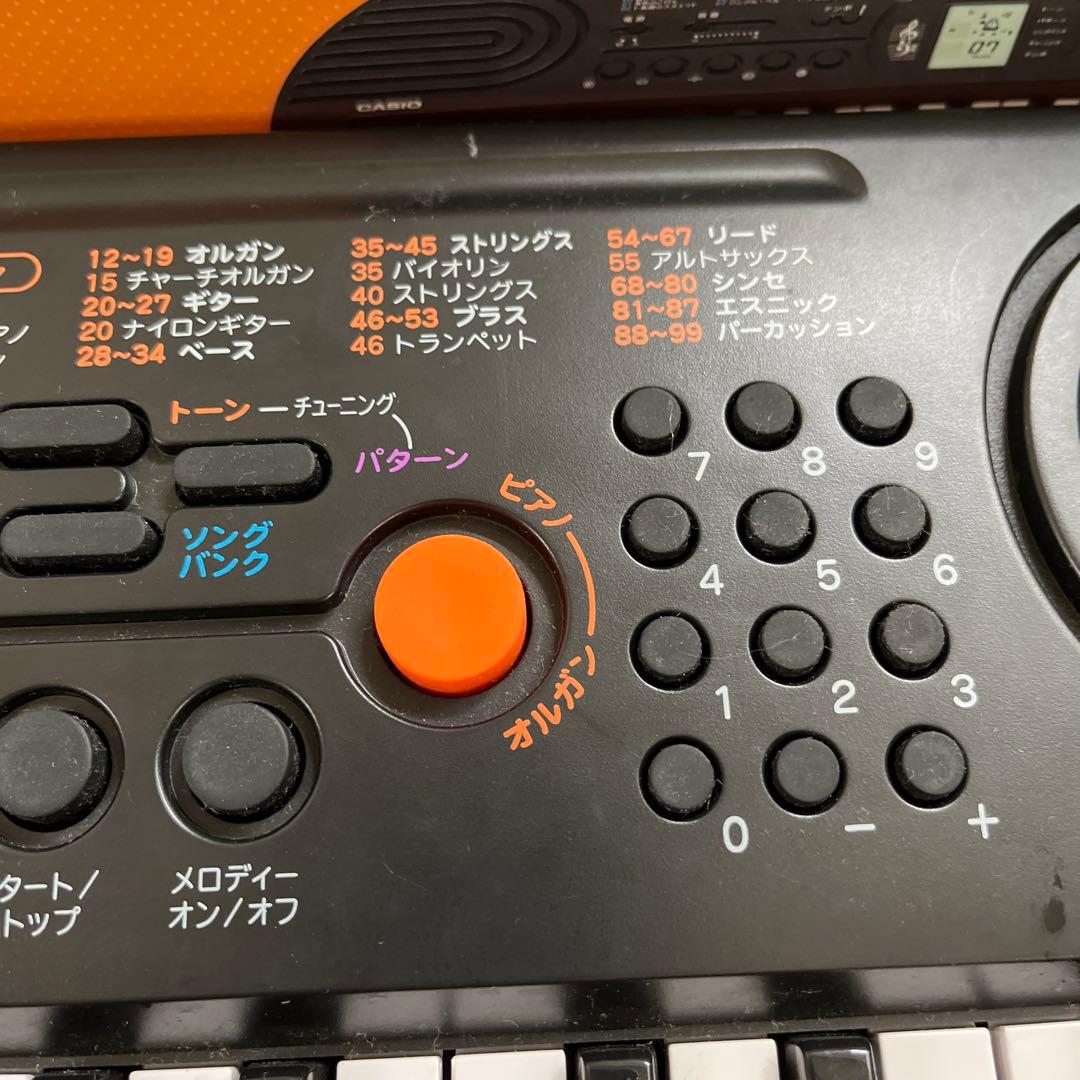 美品　アダプター付　動作確認済　CASIO SA-76 ミニキーボード