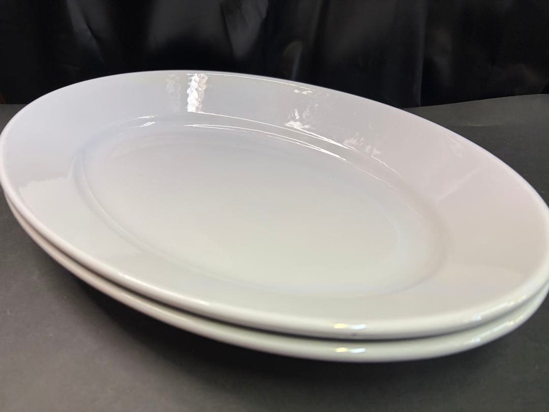 Tognanaトニャーナ 38㎝オーバルプレート 2枚 16㎝小皿6枚 セット