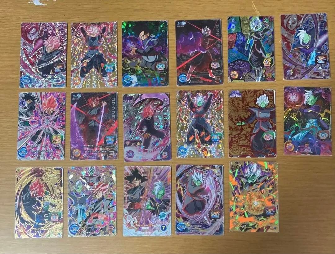 スーパードラゴンボールヒーローズ ゴクウブラック ザマス　CPフルコンプ