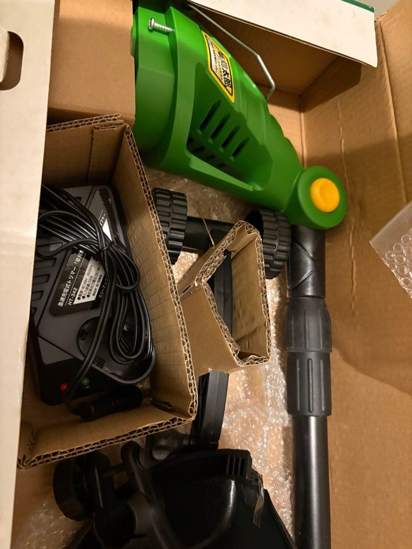 家庭用　急速充電トリマー　草刈太郎　HT-342 ナイロン草刈機　コードレス