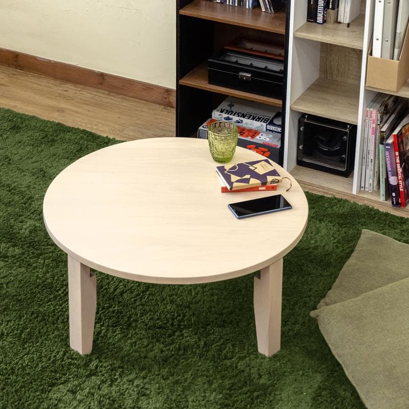 《新品・送料無料》《完成品》NEW　ラウンドテーブル　70Φ　DBR/NA/WW