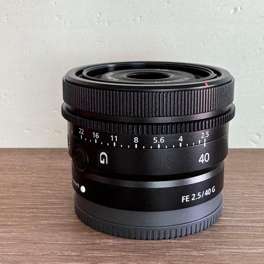 レンズ(単焦点) SONY FE 40mm F2.5 SEL40F25G + ALC-SH165
