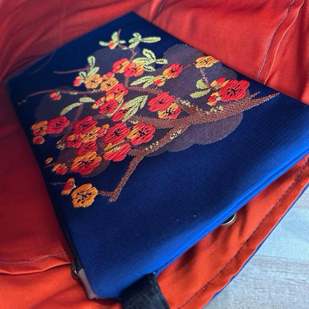 帯リメイク バッグポーチセット 785.712 サコッシュ　ファスナーポーチ