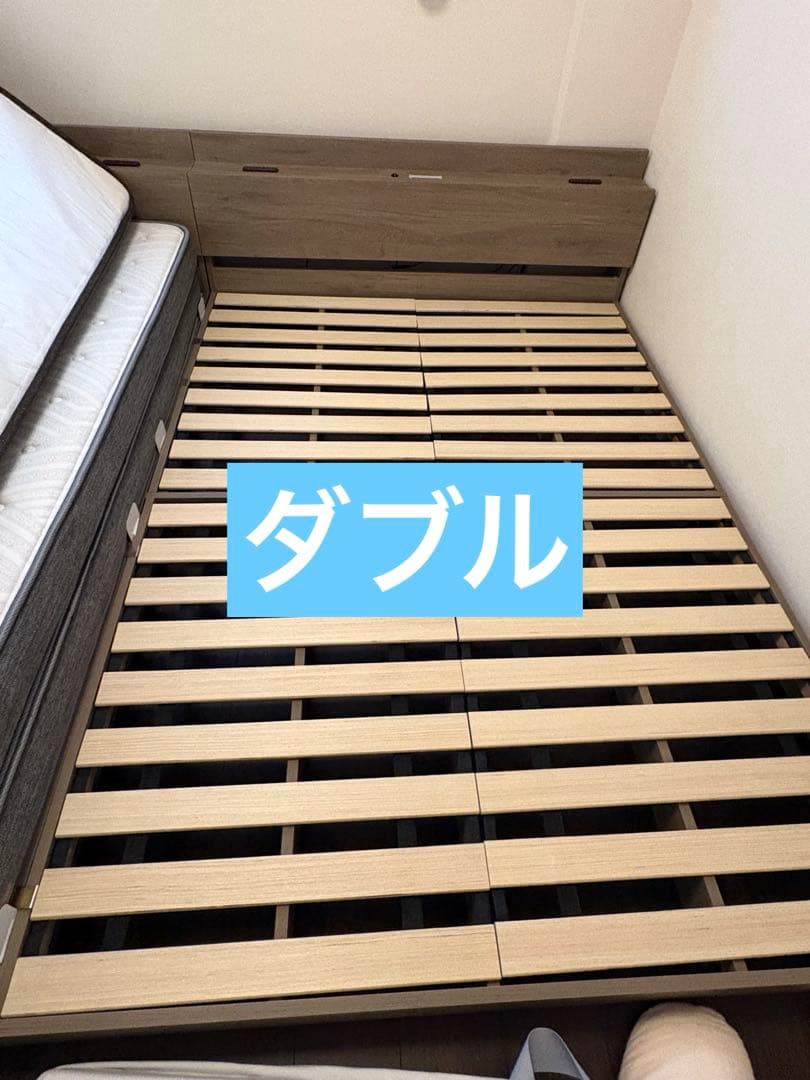 RASIK ベッドフレーム シングル、ダブル