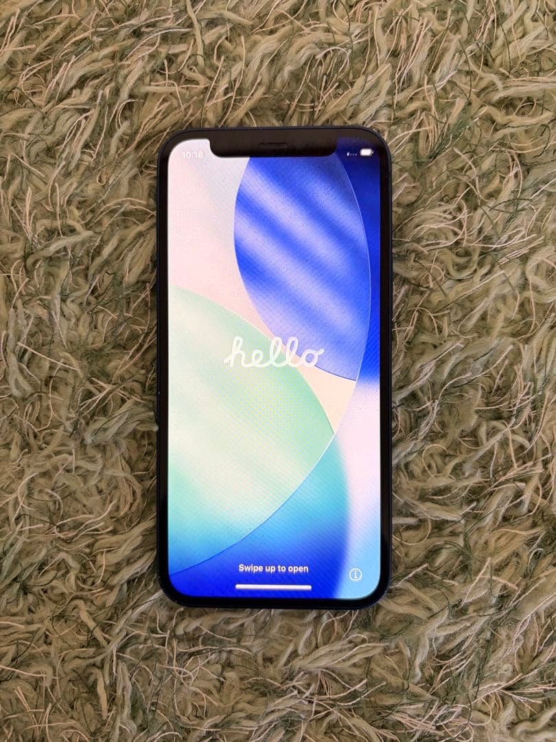 【カメラ音なし】Apple iPhone 12 青