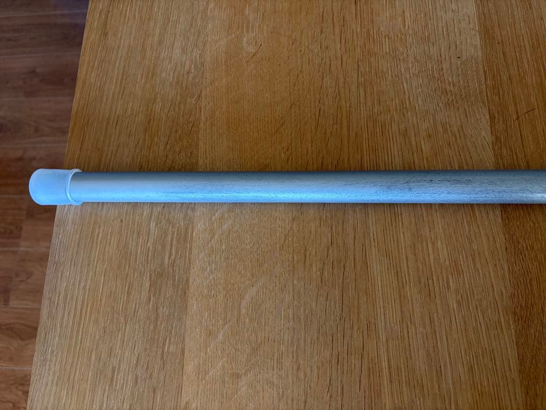 無印良品　綿帆布ハトメカーテン／ポール付き　オーダー