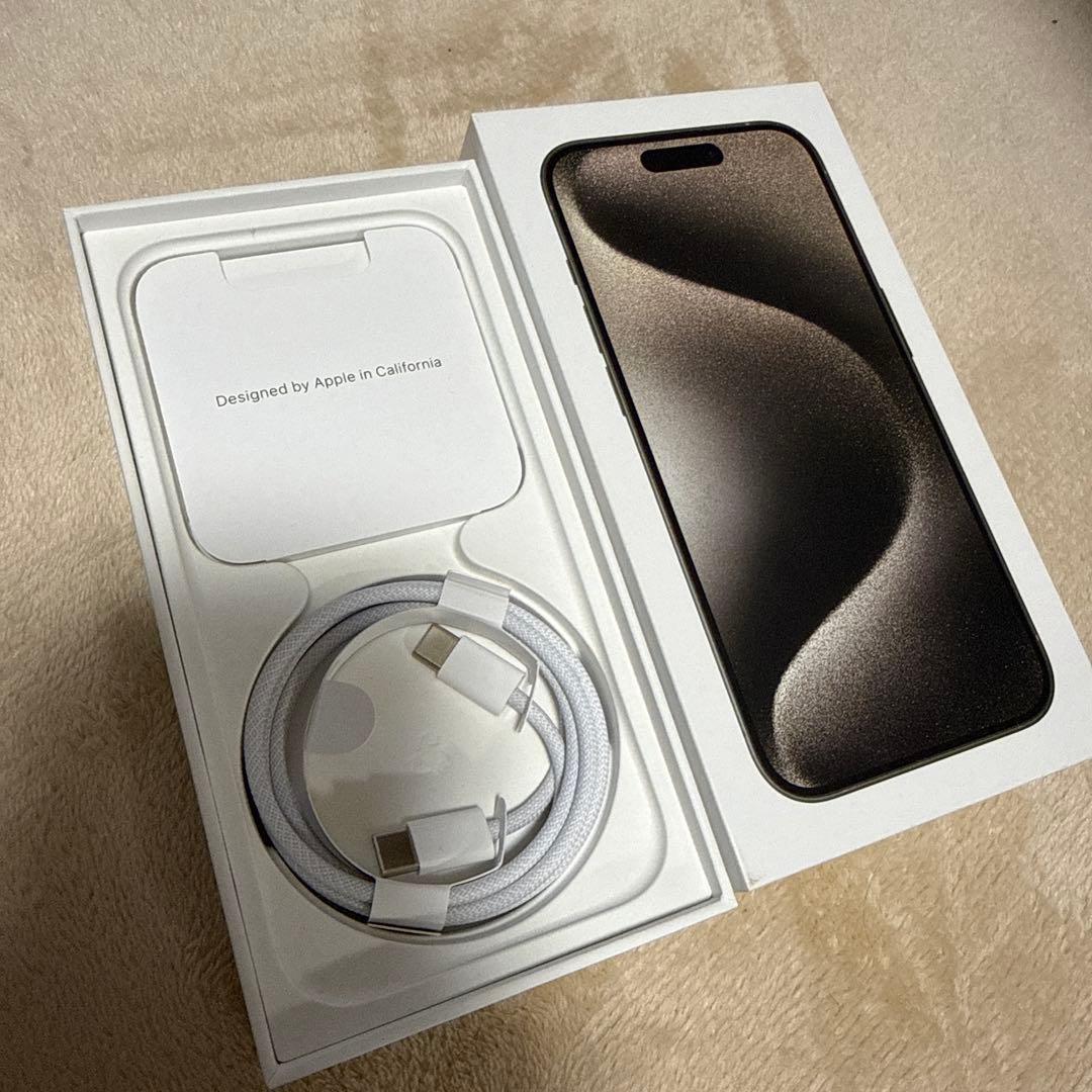 【美品】iPhone 15 Pro｜256GB｜SIMフリー版