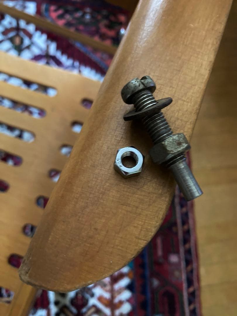 ビンテージチェァ-(ニコ　クラリ”REX”)