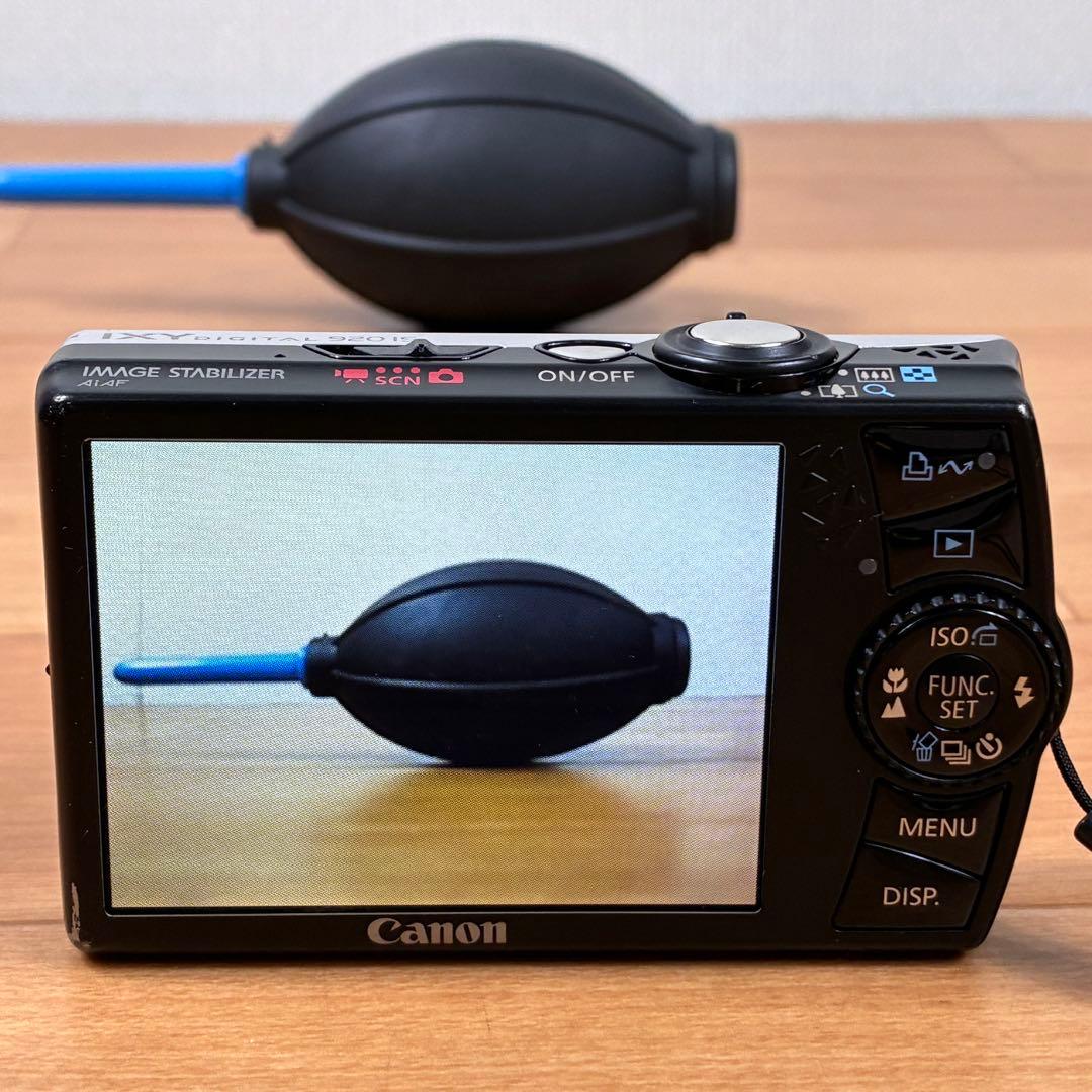 Canon IXY DIGITAL920IS コンパクトデジタルカメラ シルバー