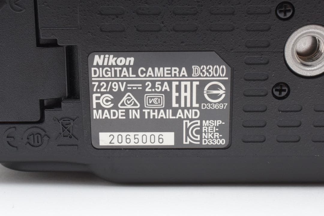 超美品 NIKON ニコン D3300 デジタル ボディ H278
