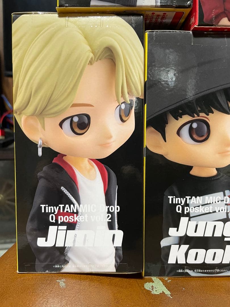 BTS TinyTAN MIC Drop Q posket フィギュアセット