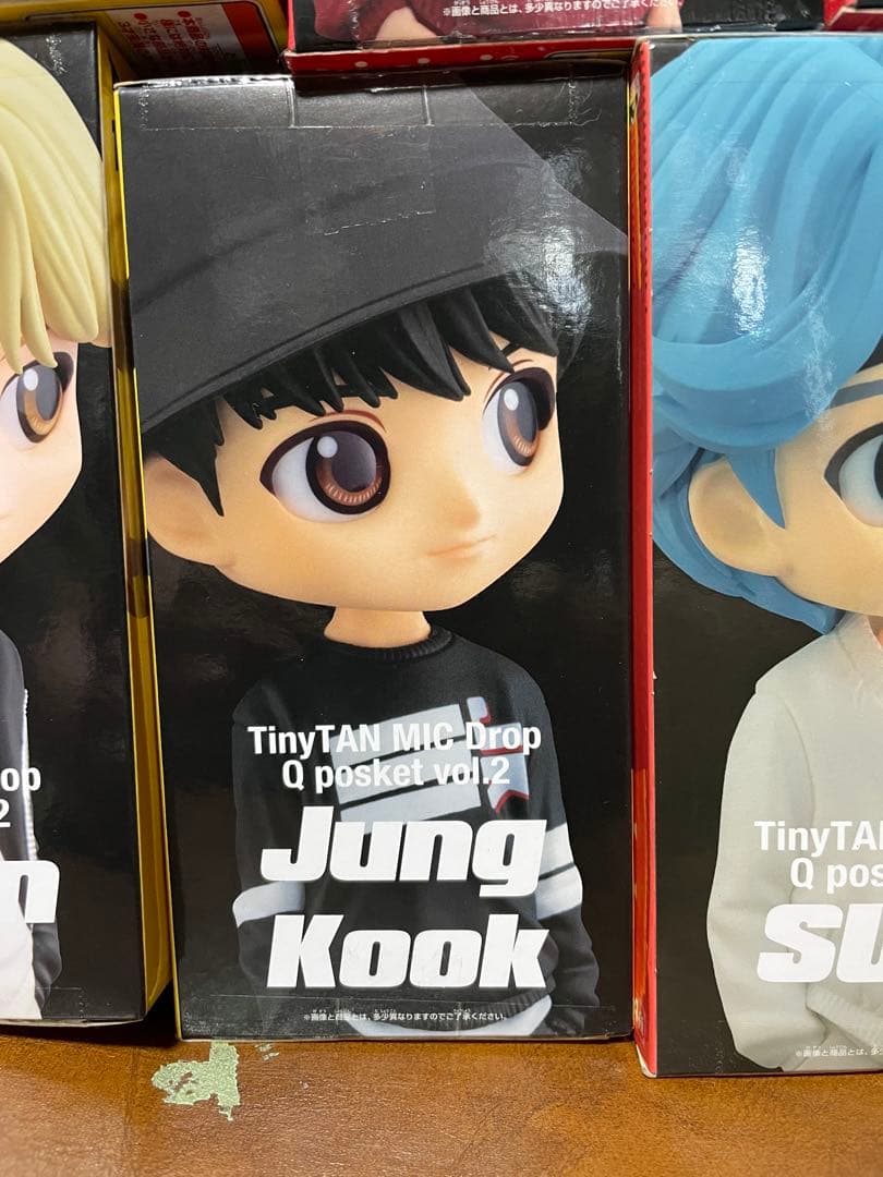 BTS TinyTAN MIC Drop Q posket フィギュアセット