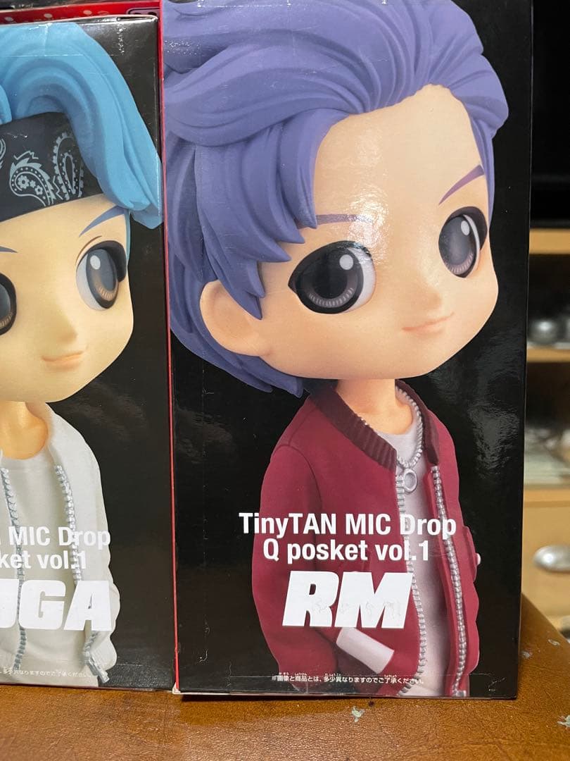 BTS TinyTAN MIC Drop Q posket フィギュアセット
