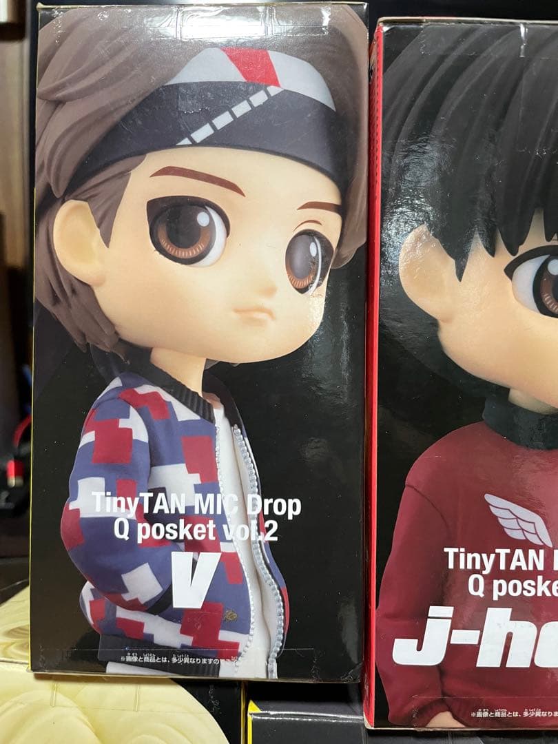 BTS TinyTAN MIC Drop Q posket フィギュアセット