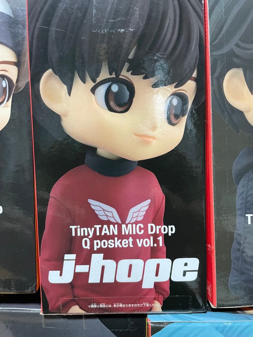 BTS TinyTAN MIC Drop Q posket フィギュアセット