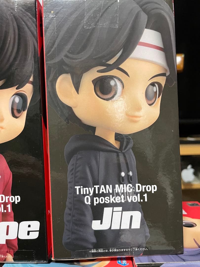 BTS TinyTAN MIC Drop Q posket フィギュアセット