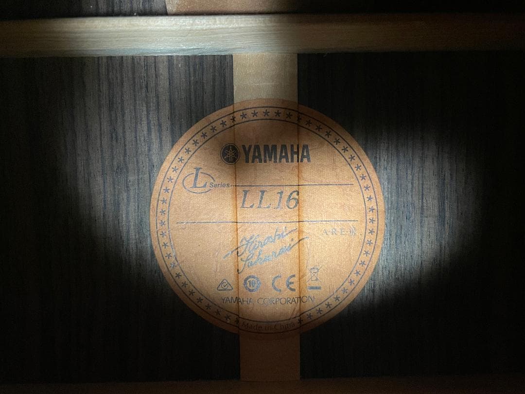 YAMAHA LL16 美品です