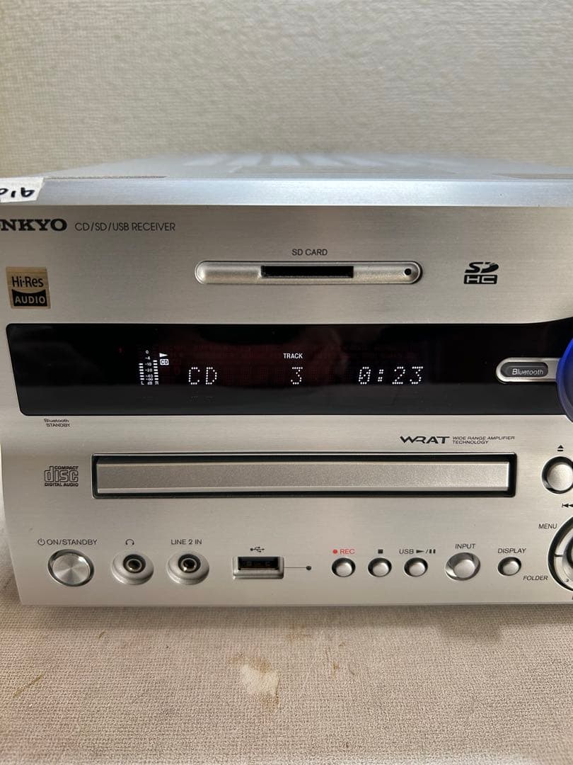 P16 整備ONKYO NFR-9TX ハイレゾ CD/SD/USBレシーバー
