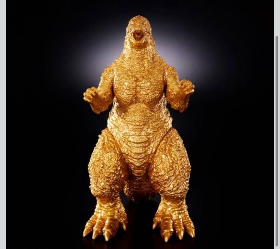 新品 ゴジラ 70周年記念 怪獣王シリーズ 2023 ゴールドカラーver.
