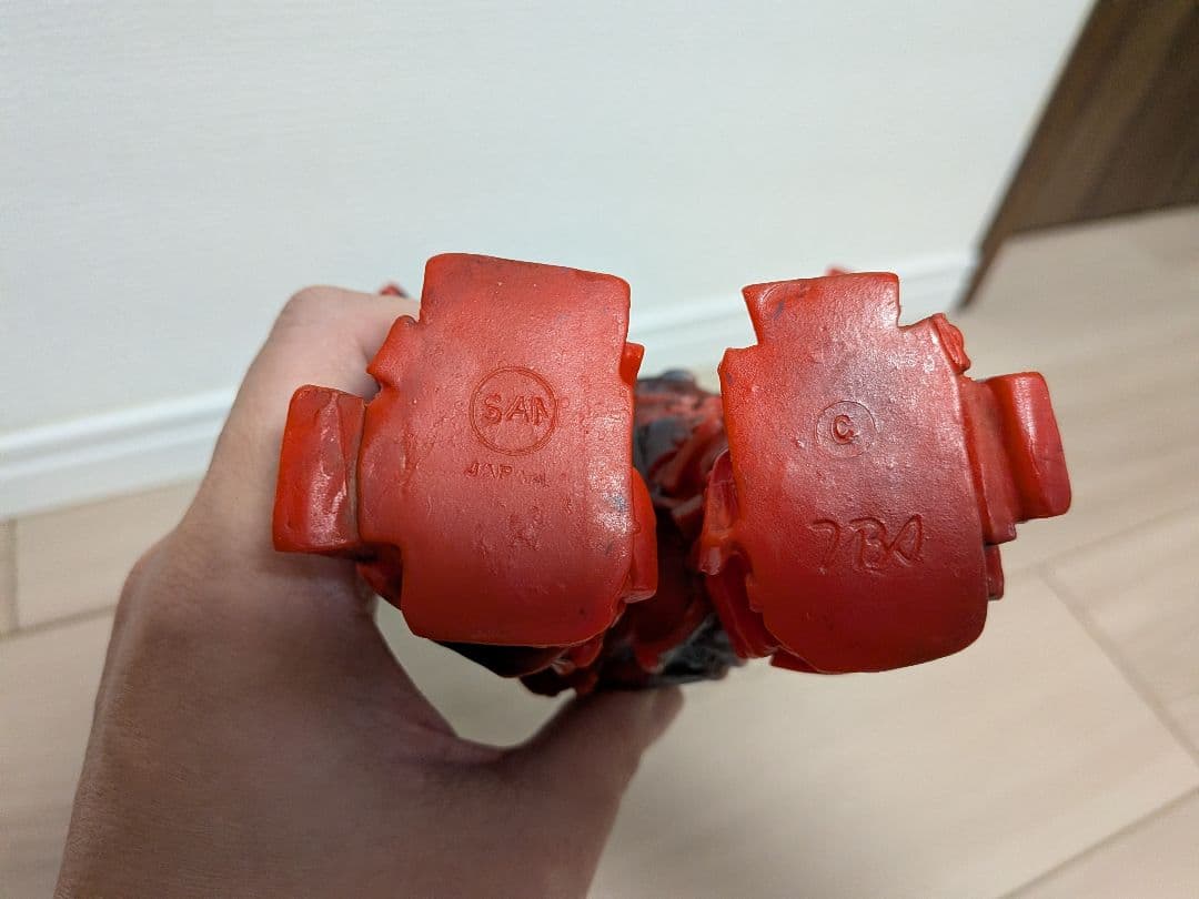 当時物　マルサン製　ガルバン　＜ジャンク品＞　スタンダード　ブルマァク　ソフビ