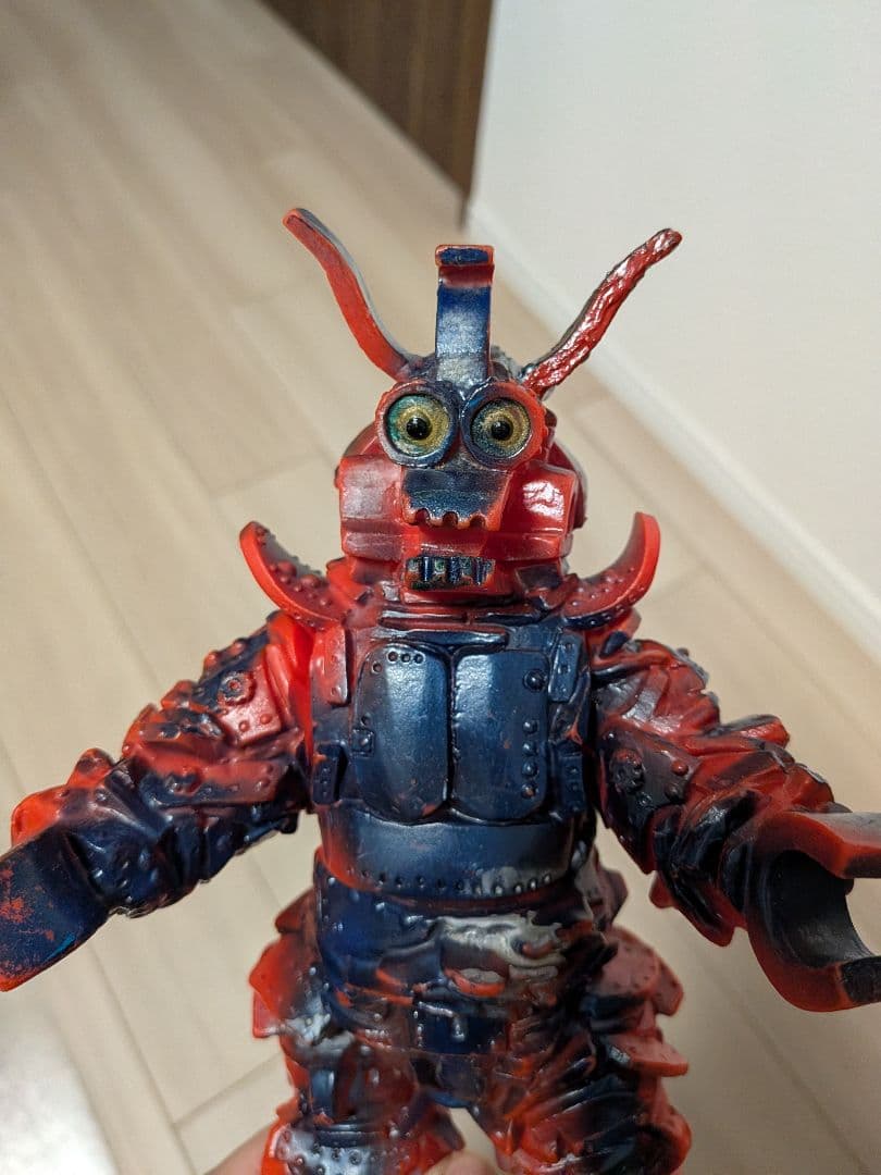 当時物　マルサン製　ガルバン　＜ジャンク品＞　スタンダード　ブルマァク　ソフビ