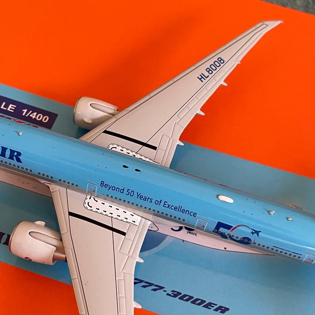 KOREAN AIR 777-300ER コリアン 大韓航空 50周年 jc