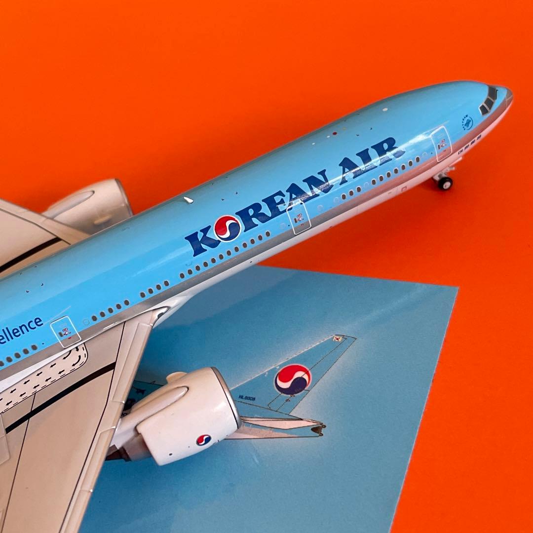 KOREAN AIR 777-300ER コリアン 大韓航空 50周年 jc