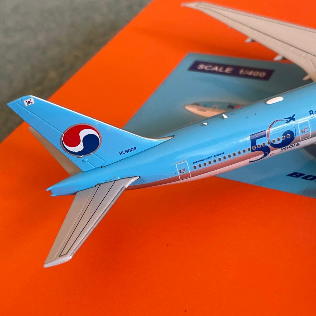 KOREAN AIR 777-300ER コリアン 大韓航空 50周年 jc