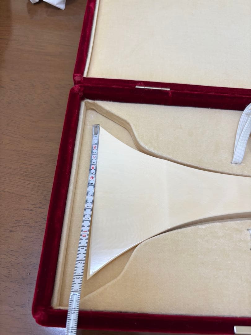 【大幅値下げ！】最高級　象牙風　三味線　丸撥　定価150万