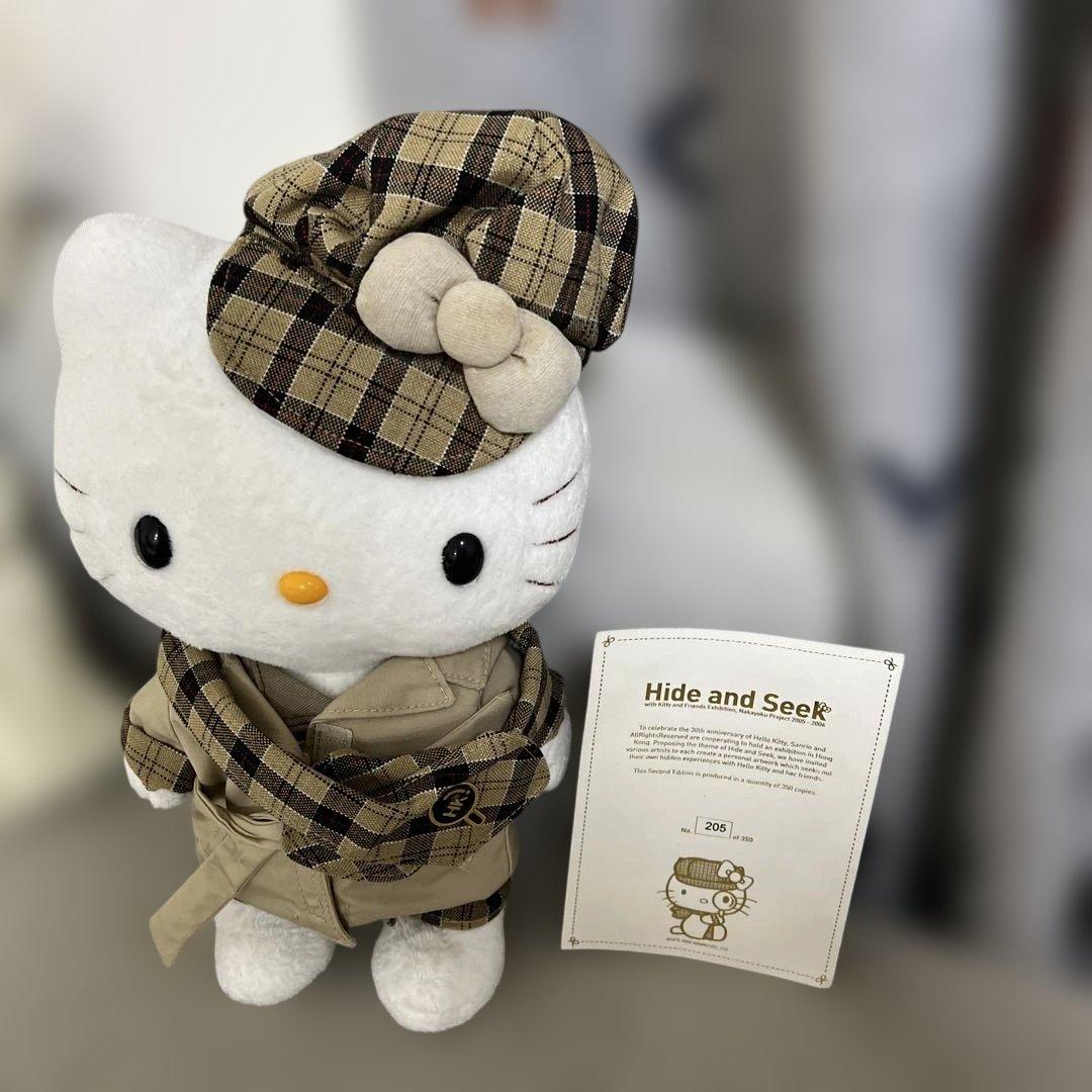 希少kittyハローキティハイドアンドシーク　ぬいぐるみ激レア限定品限定350体