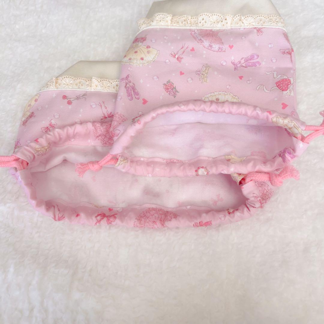 入園セット　入学セット　5点　バレエ　ピンク　かわいい　女の子　入学準備　春