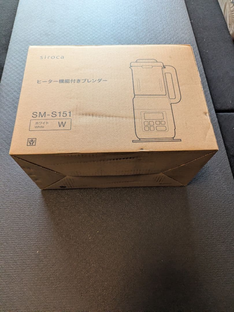 シロカ ヒーター機能付きブレンダー SM-S151 ホワイト