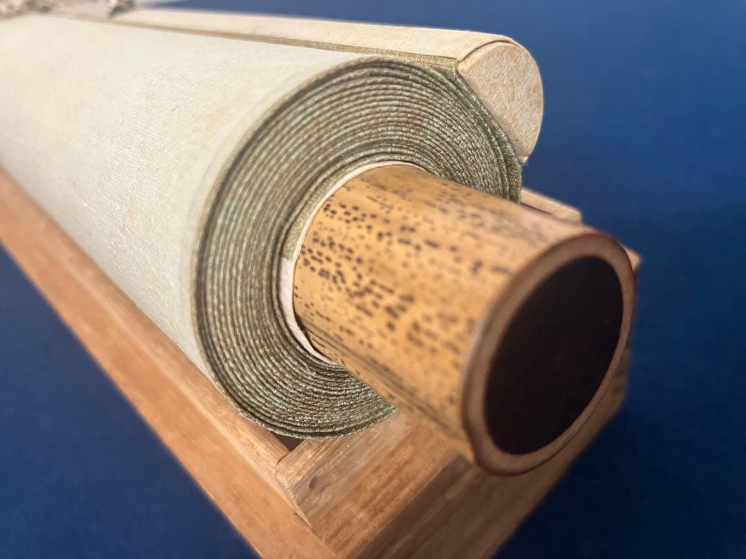 長野草風【田家の朝】紙本　掛軸　共箱（邨田丹陵・今村紫紅・安田靫彦・川合玉堂）