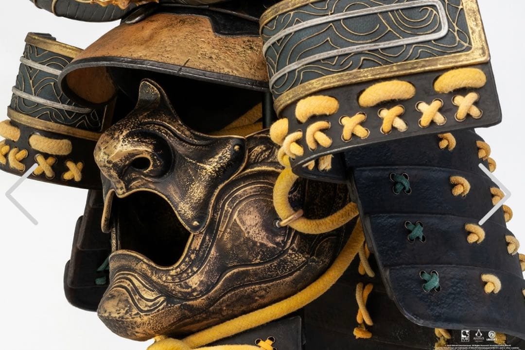 アサシン クリード シャドウズ/ 弥助 兜 1/1 ライフサイズ レプリカ