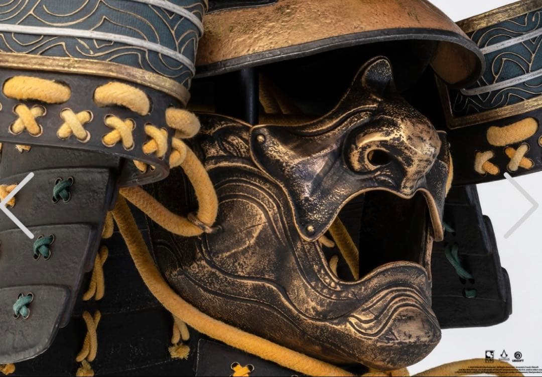 アサシン クリード シャドウズ/ 弥助 兜 1/1 ライフサイズ レプリカ