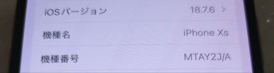 Apple iPhone Xs 64GB SIMフリー