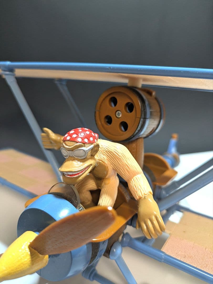 希少　ドンキーコング　ファンキー　突撃ファンキープレーン　フィギュア