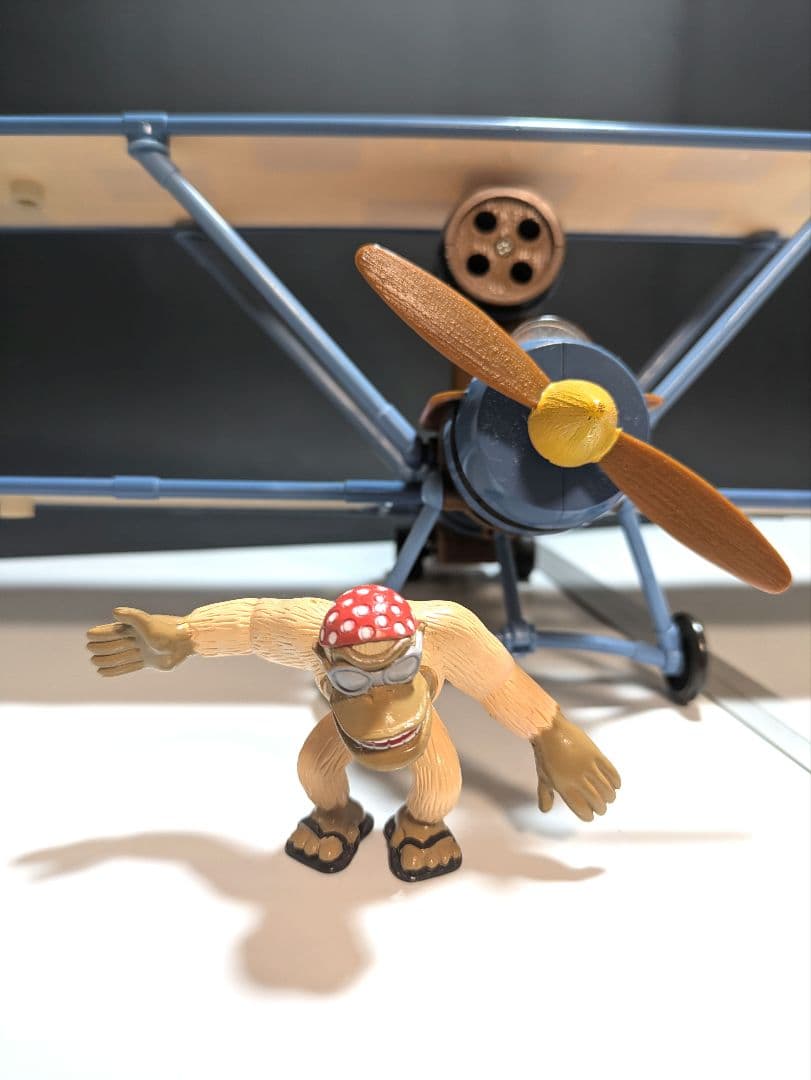 希少　ドンキーコング　ファンキー　突撃ファンキープレーン　フィギュア