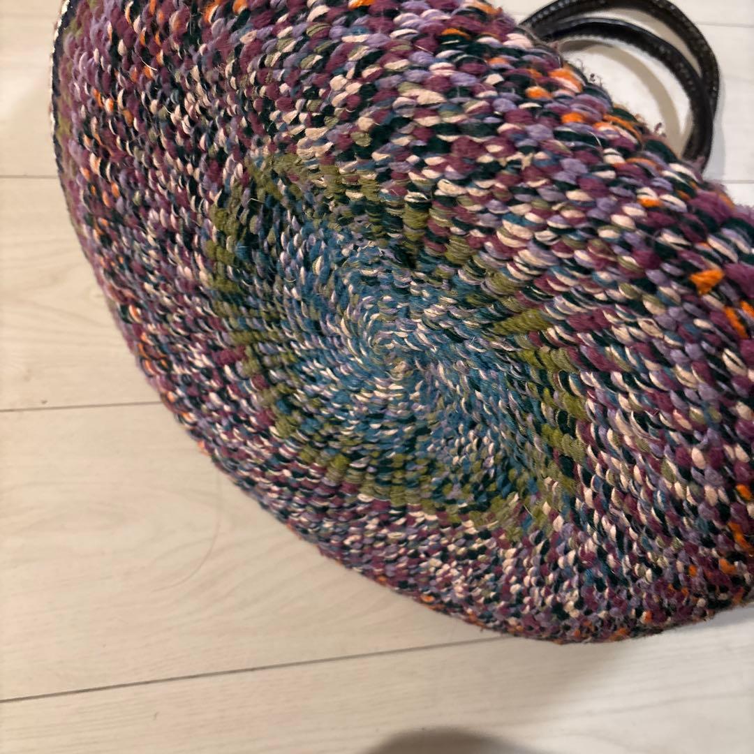 ハンドメイド　ウールバッグ