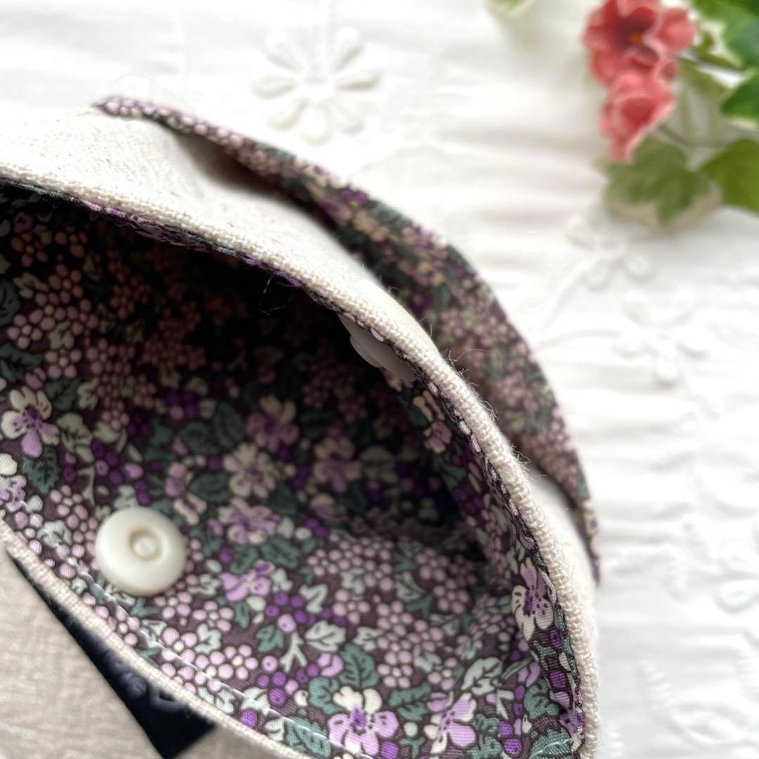 【384】ハンドメイド　刺繍ポーチ5点 (依頼品)