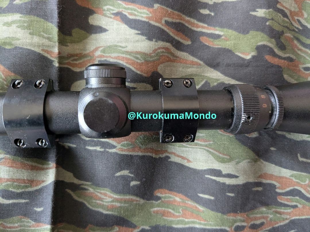 SIMMONSライフルスコープ 3-9×40WA 日本製マウント付 シモンズ美品