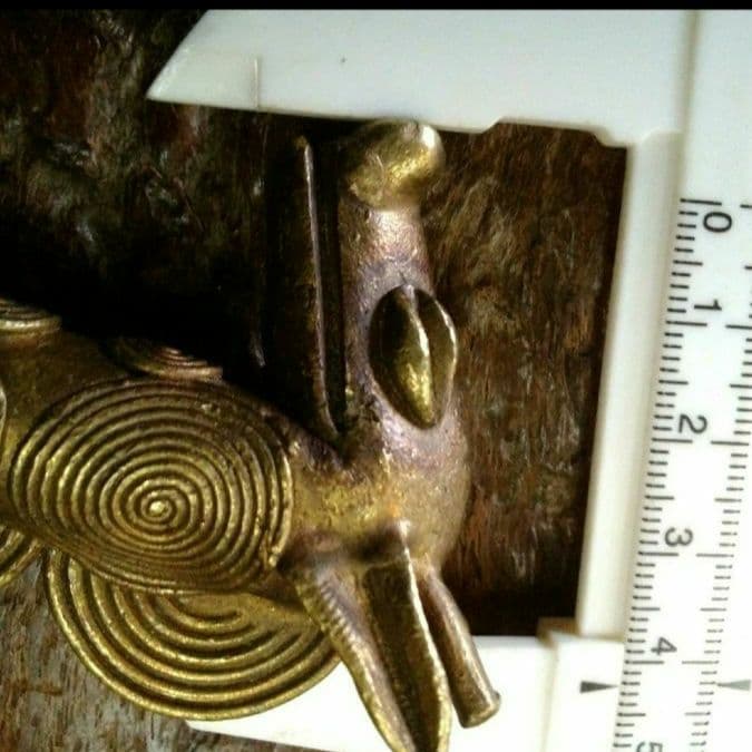 アフリカ　トーゴ共和国　新品　ハンドメイド真鍮　アニマル　キリン