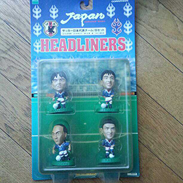 フランスワールドカップ　日本代表フィギュアセット