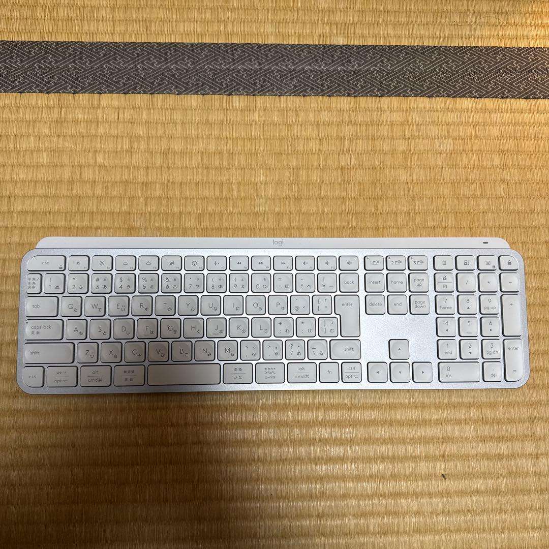 【新品】logicool MX KEYS S USBキーボード本体 シルバー
