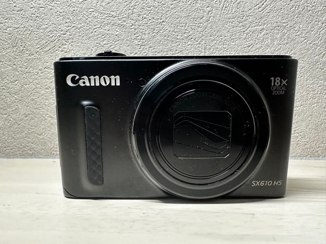 美品【完動品】 Canon PowerShot SX610HS ブラック