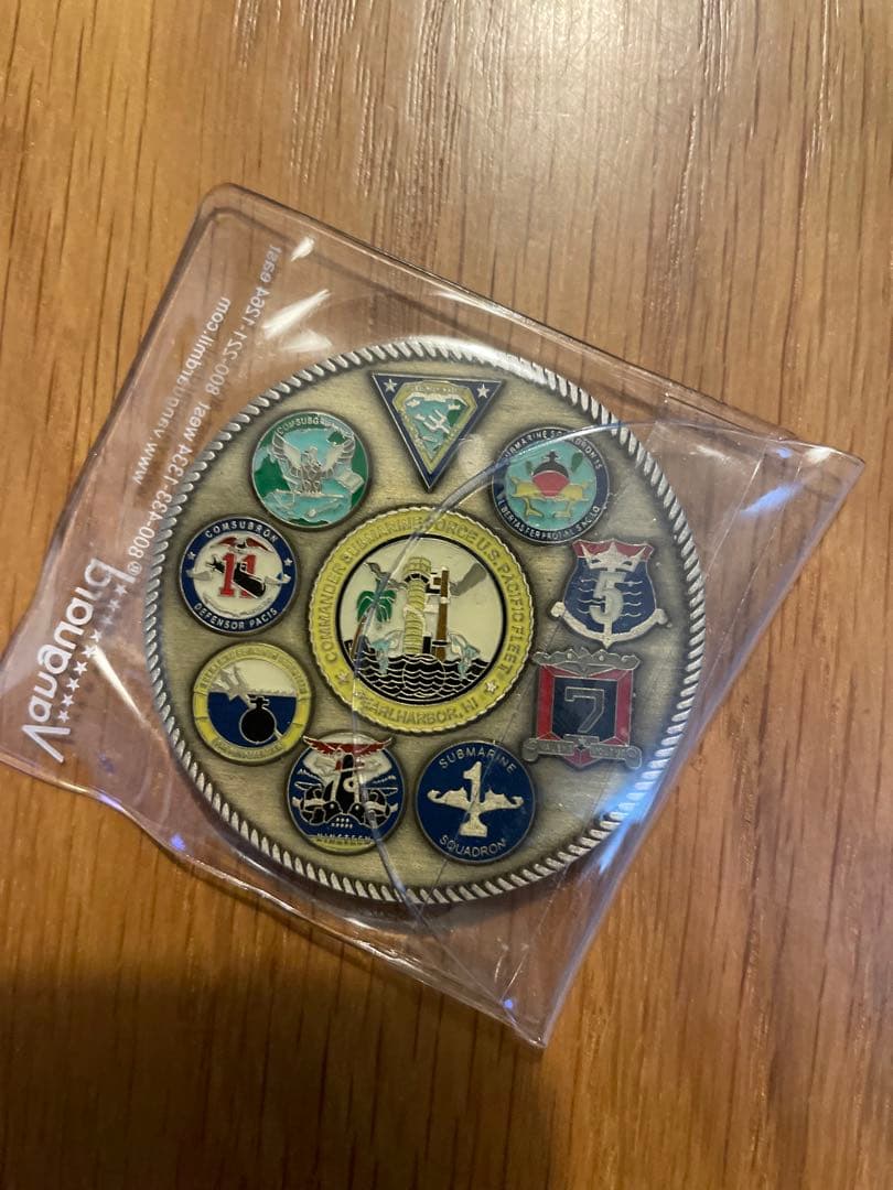 アメリカ海軍　US navy 潜水艦部隊　チャレンジ12個セット　メダル