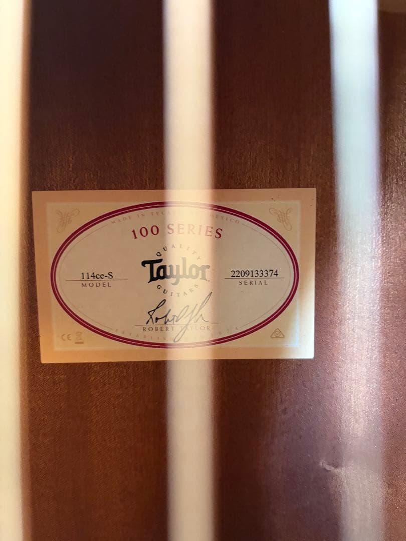 【数時間限定価格】Taylor 114CE-S 中古