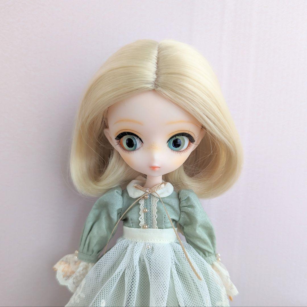 再出品No.4[ハルモニア ブルーム アウトフィット]アイスグリーンのワンピース