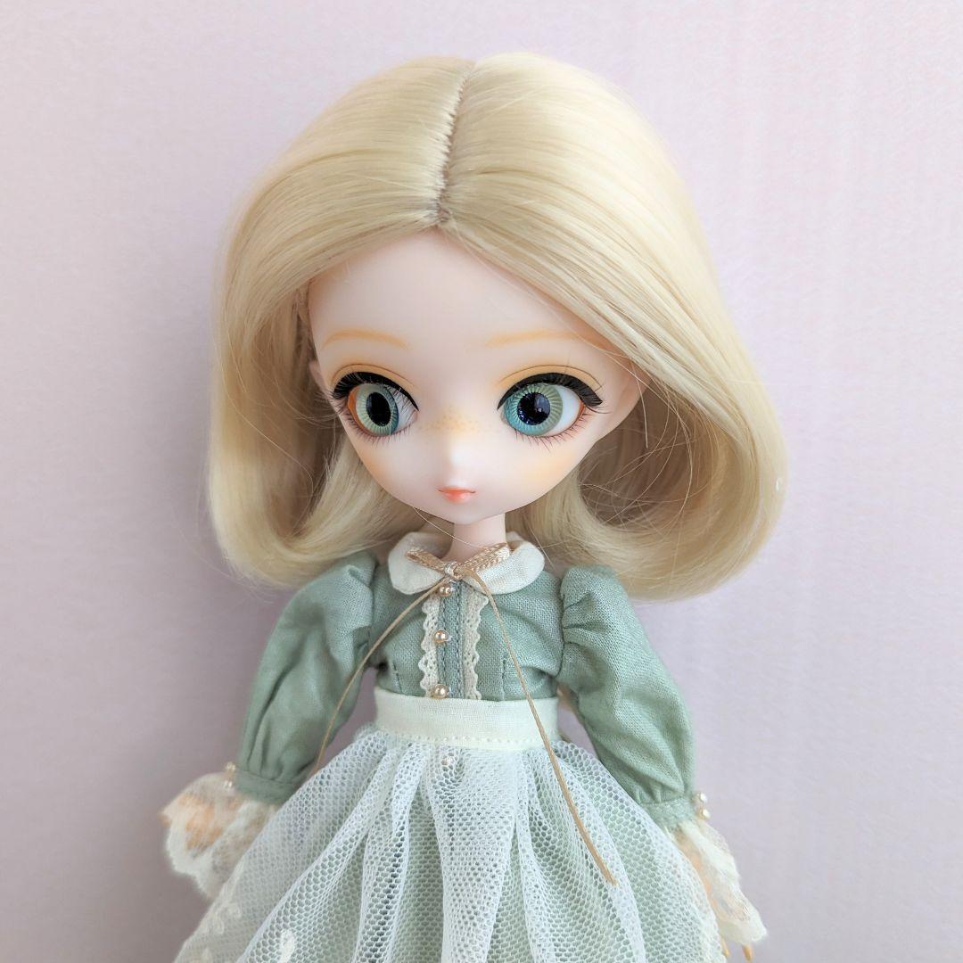 再出品No.4[ハルモニア ブルーム アウトフィット]アイスグリーンのワンピース